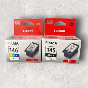 Cartuchos Canon PG-145XL y CL-146XL originales