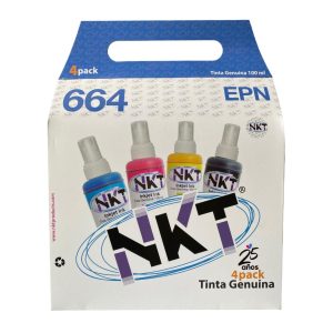 KIT DE TINTAS EPSON 664 GENERICAS