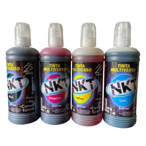 KIT DE TINTAS UNIVERSAL NKT DE 500ML