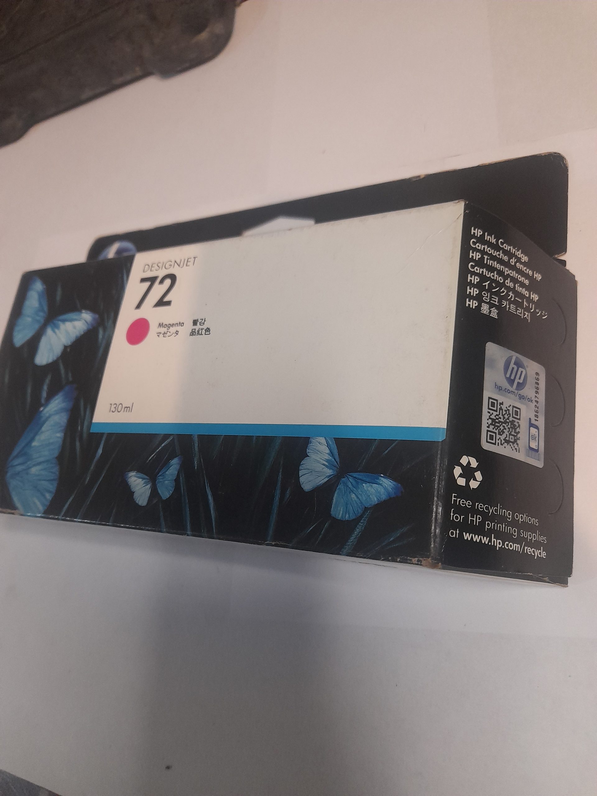 HP 72 magenta código C9372A