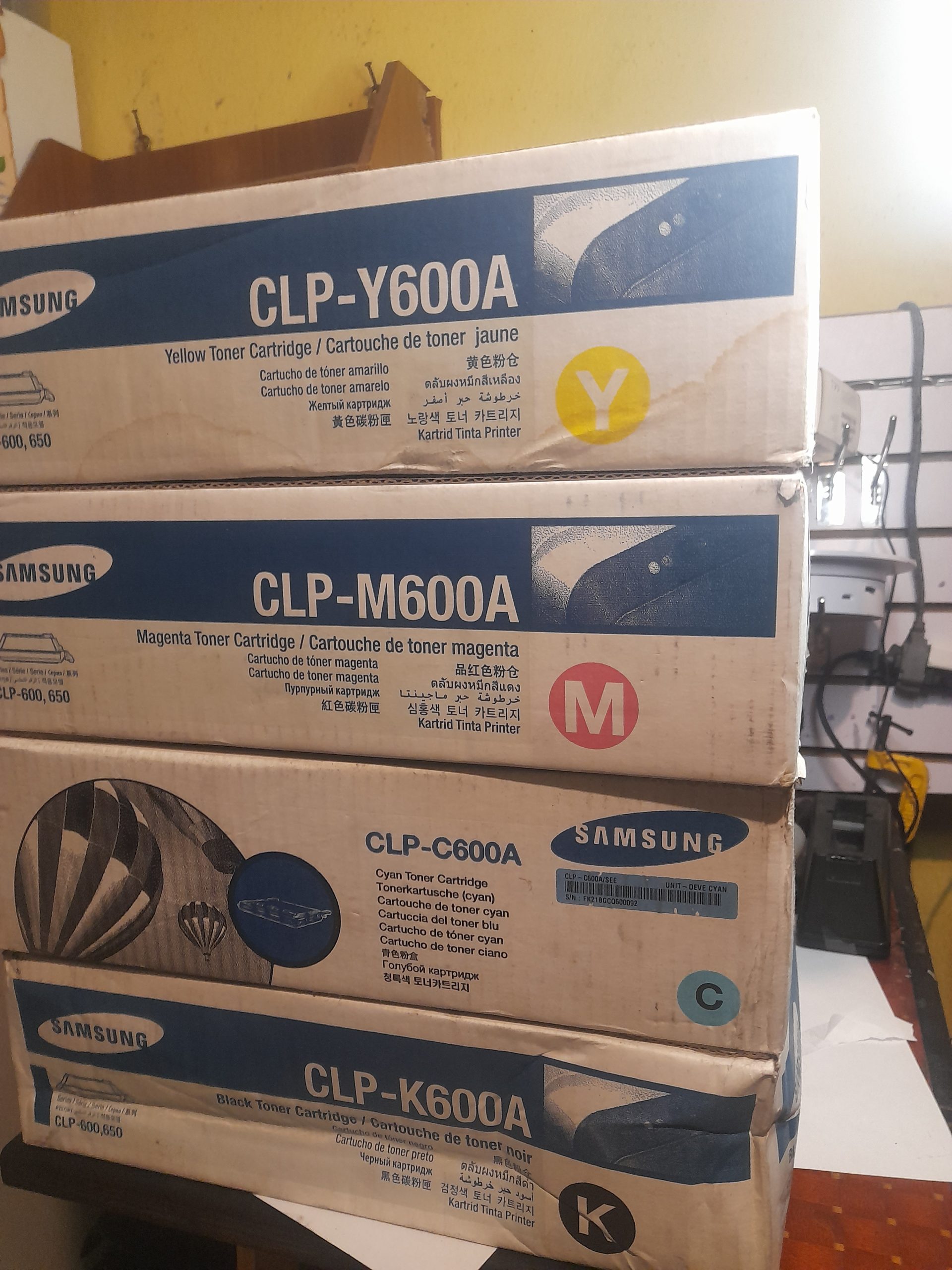 toner Samsung para la clp 600 y 650