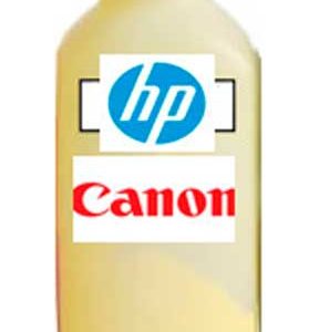 200 gramos polvo para rellenar toner color amarillo Hp-Canon