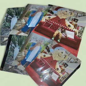 impresion de 6 fotos papel fotográfico con funda Tamaño carta